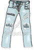 Blue Jeans Day Clip Art Clipart Of A Pair Of Jeans