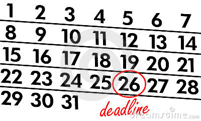 Calendar Deadline Calendar Page Animated Cli Deadline Calendar