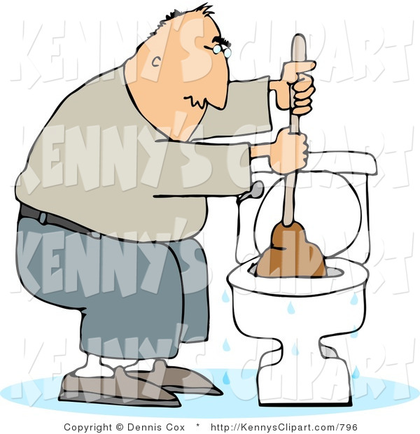 Funny Toilet Clip Art