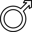 International Symbol For Male Female Clipart   Royalty Free Public    