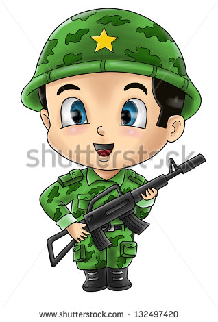 Military Cartoons Stock Photos Images   Pictures   Shutterstock