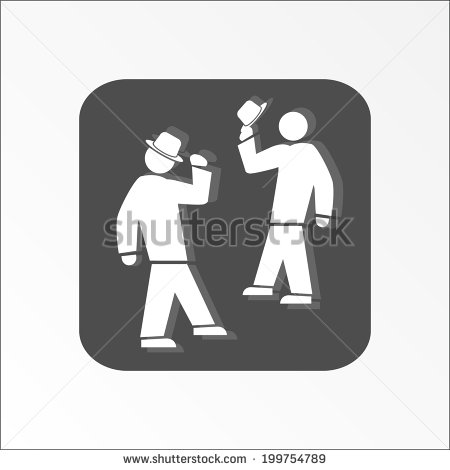 Office Web Icon  Hat Take Off  Meeting And Greeting Symbol  White 2    