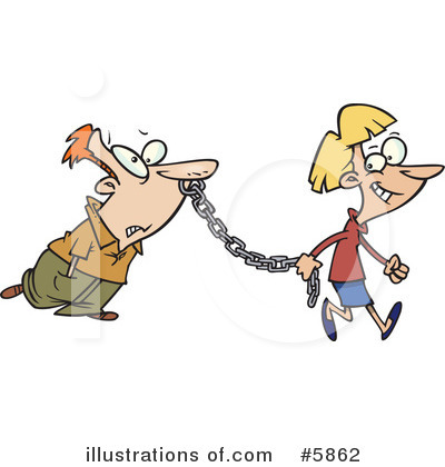 Relationships Clipart  5862 By Ron Leishman   Royalty Free  Rf  Stock