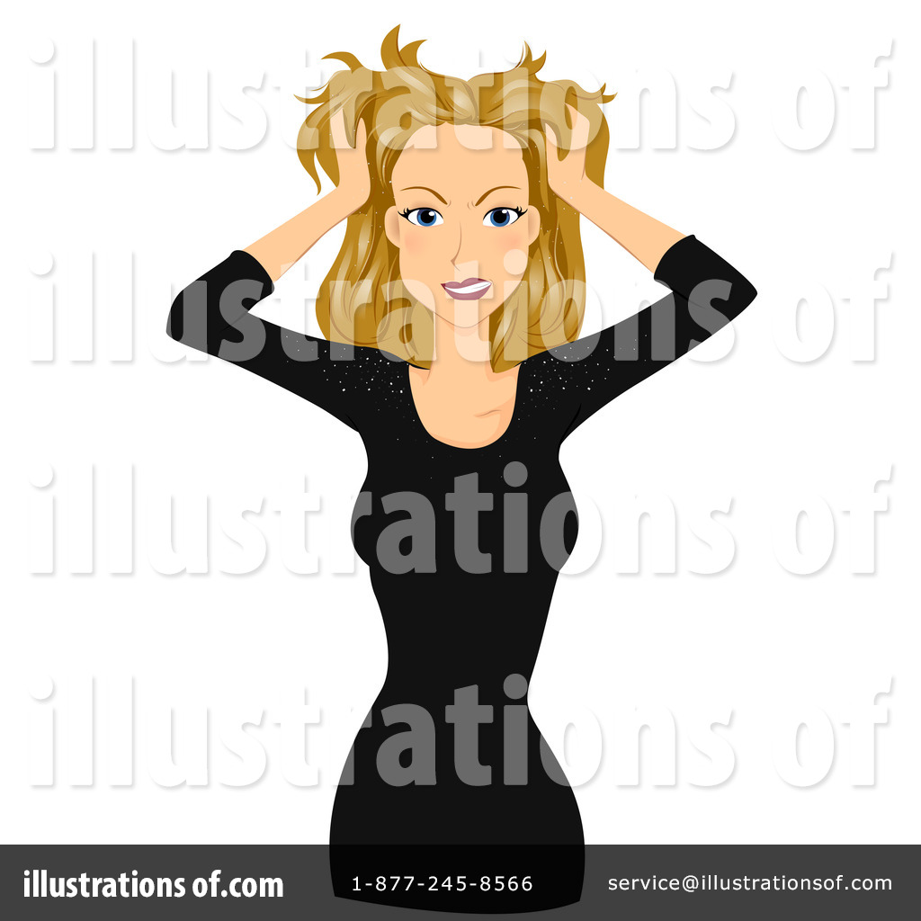 Royalty Free  Rf  Hair Care Clipart Illustration  226208 By Bnp Design