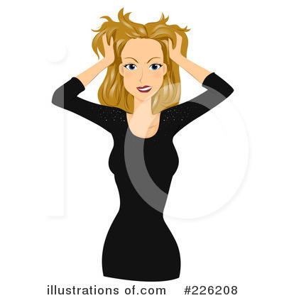 Royalty Free  Rf  Hair Care Clipart Illustration  226208 By Bnp Design