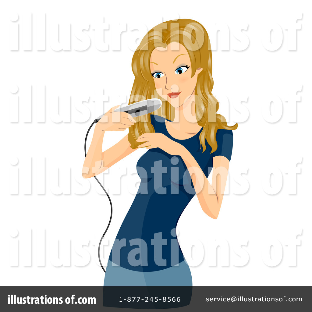 Royalty Free  Rf  Hair Care Clipart Illustration By Bnp Design Studio
