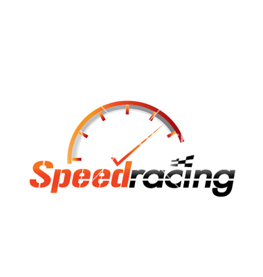 Speed Racer Logo Font Speed Racing Vector