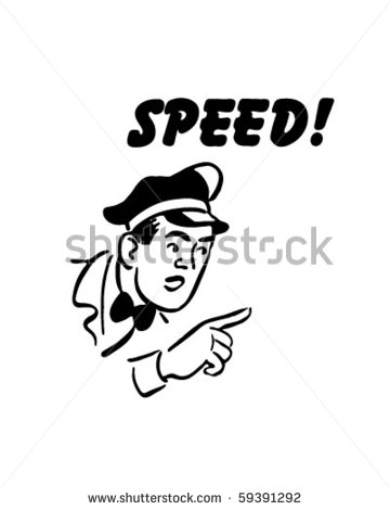 Speeding Car Clip Art Free Vector