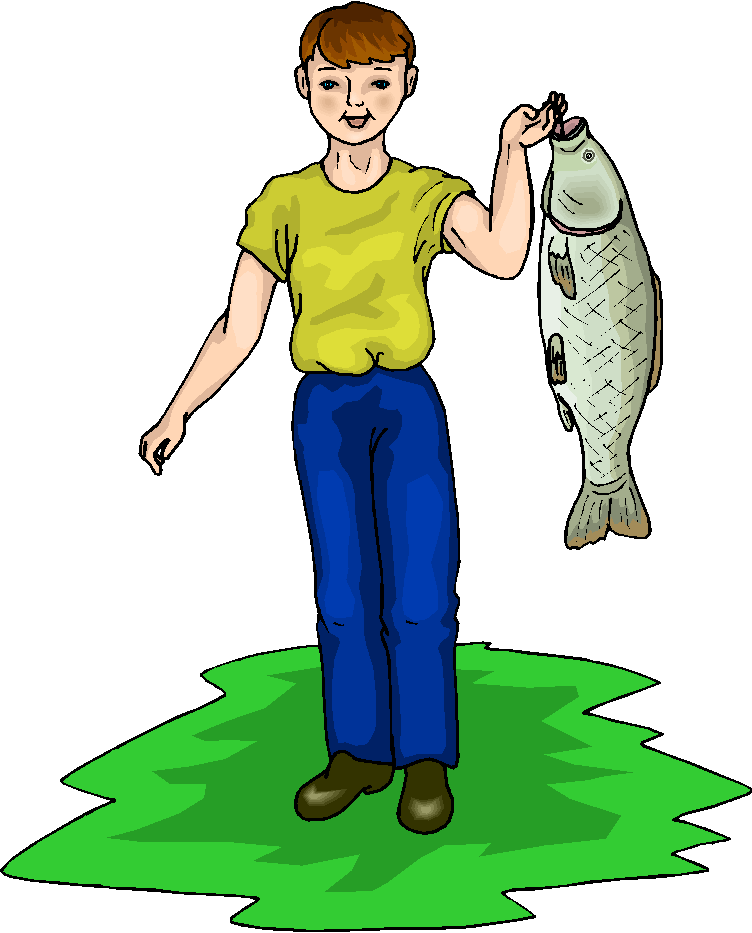 Boy Catch Fish Free Clipart   Free Microsoft Clipart