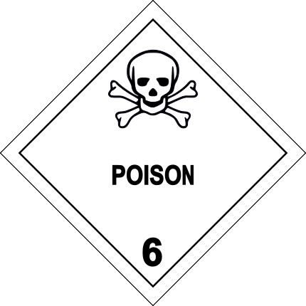 Coloring Picture Of Poison Sign   Free Cliparts That You Can