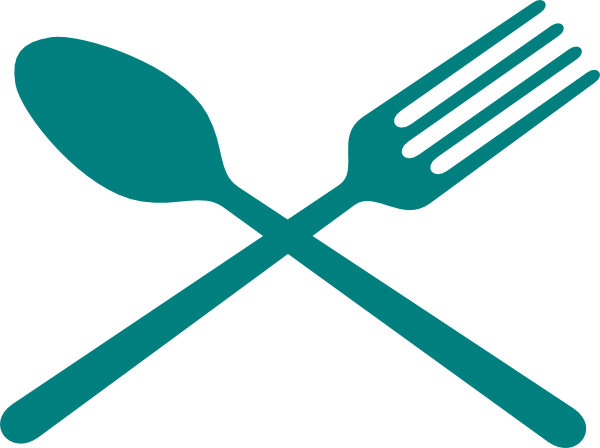 Fork And Spoon Cross Clip Art At Clker Com   Vector Clip Art Online