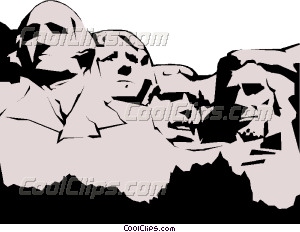 Mount Rushmore Clipart   Free Clip Art Images