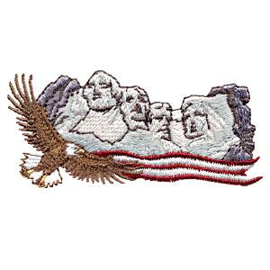 Mount Rushmore   Custom Online Embroidery Design