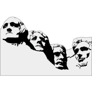 Mt Rushmore 1 Clipart Cliparts Of Mt Rushmore 1 Free Download  Wmf