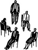 Musical Chairs Clip Art Eps Images  81 Musical Chairs Clipart Vector    