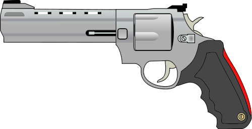 Pistol Revolver Revolver Large Guage A Public Domain Png Image