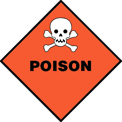 Poison Sign   Clipart Best
