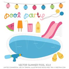 Pool Party Printable More