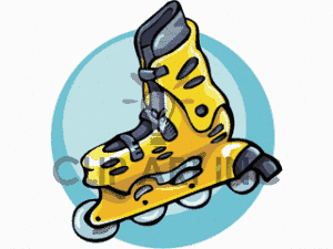 Rollerblades Clip Art Photos Vector Clipart Royalty Free Images   1