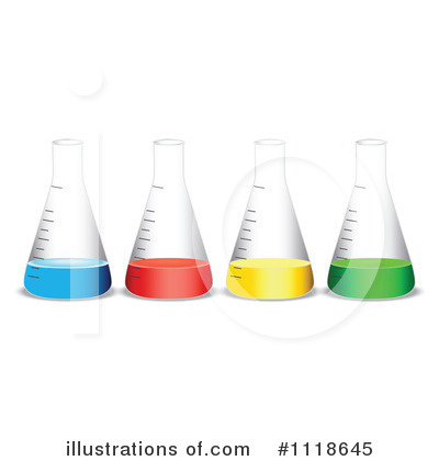 Royalty Free  Rf  Laboratory Flask Clipart Illustration By Colematt