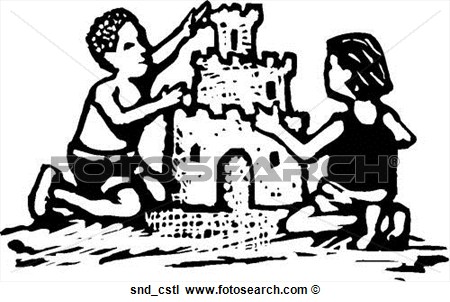 Sand Castle Snd Cstl Art Parts Clip Art Photograph Royalty Free