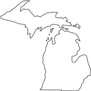 13 Outline Of Michigan Free Cliparts That You Can Download To You