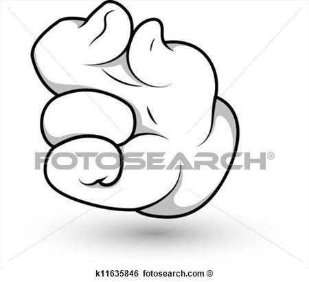 Art   Cartoon Hand Finger Pinch Vector  Fotosearch   Search Clipart