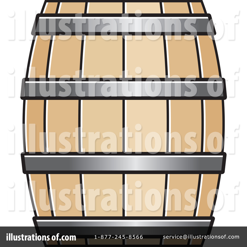 Barrel Clipart  1233621 By Lal Perera   Royalty Free  Rf  Stock