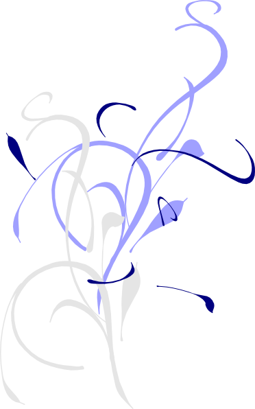 Blue Swirl Clip Art Vector