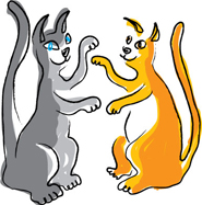 Cat Clip Art Cat Sketches Cat Drawings And Graphics