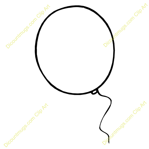 Clipart 11963 Big Balloon   Big Balloon Mugs T Shirts Picture Mouse