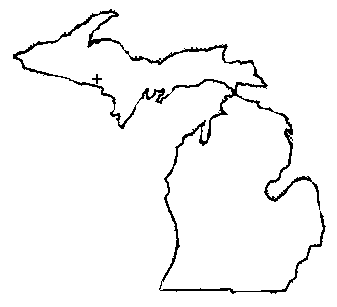 Michigan Outline   Clipart Best