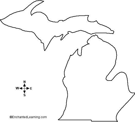 Michigan Outline Drawing Free Cliparts That You Can Download To You