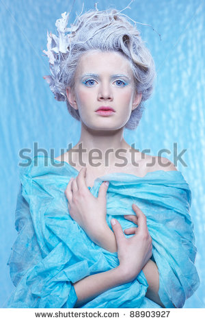 Person Frozen In Ice Clipart Young Woman Imaging Ice