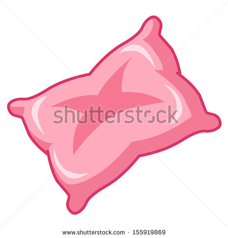 Pink Pillow Clipart Pink Pillow Isolated