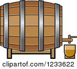 Royalty Free  Rf  Whiskey Barrel Clipart   Illustrations  1