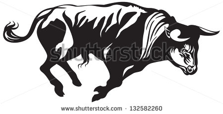 Bullfighting Bull Vector Illustration Spanish Corrida De Toros
