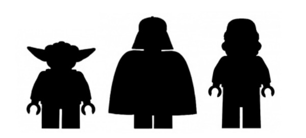 Found These Star Wars Silhouettes At I Am Momma Hear Me Roar   She