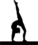 Gymnastics And Tumbling Decals   Car Stickers