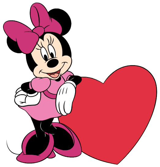 Minnie Mouse Valentine Clip Art
