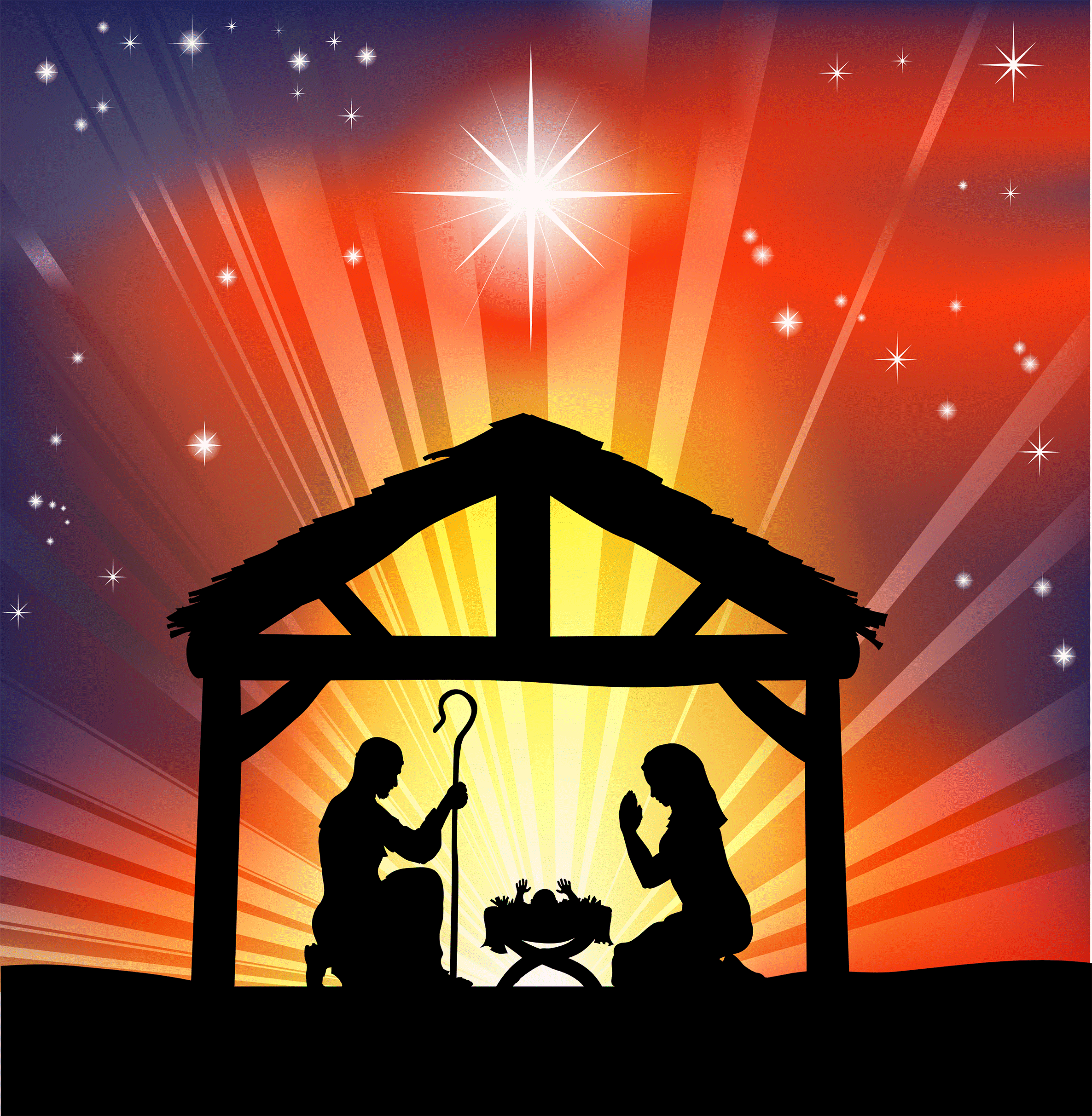Nativity Manger Star Of Bethlehem Baby Jesusin Bethlehem Manger