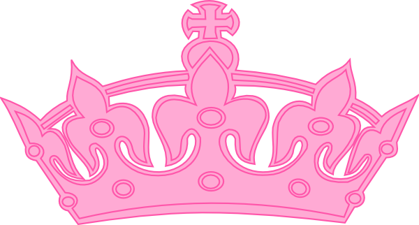 Pink Crown Clip Art At Clker Com   Vector Clip Art Online Royalty    