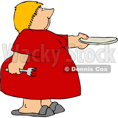 Plate And Asking For Seconds  More Food  Clipart   Dennis Cox  4155