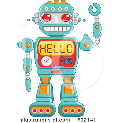 Toy Robot Clipart Robot Clipart Illustration