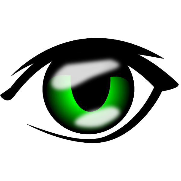 Anime Eye Clip Art At Clker Com   Vector Clip Art Online Royalty Free
