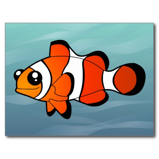 Clown Fish Nemo Ocean Underwater White Clipart   Free Clip Art Images