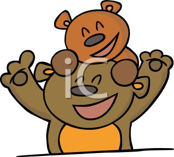 Curb Clipart Cub Clip Art 0511 0904 1203 5624 Bear Cub Having Fun With