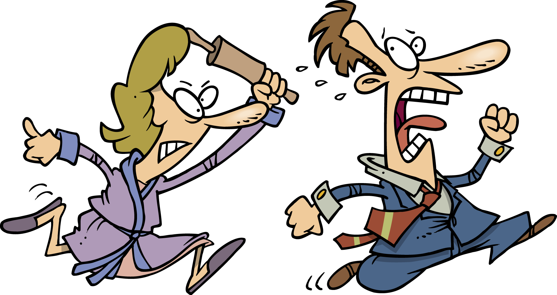 Displaying 14  Images For   Husband And Wife Fighting Clipart   