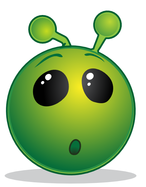     Green Alien Wow Clip Art 103201 Smiley Green Alien Wow Clip Art Hight