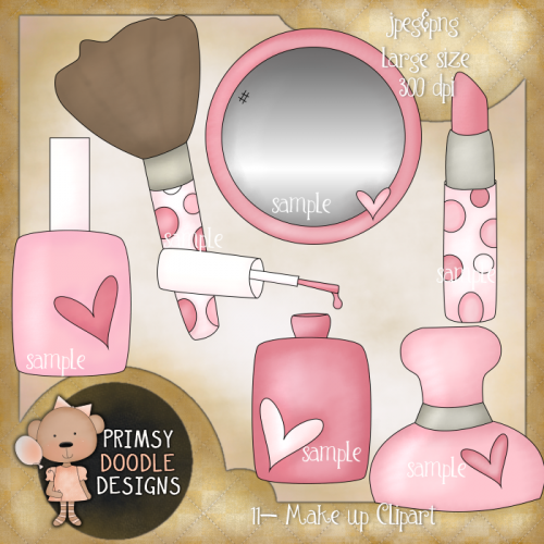 Home    Clipart    Girl Girly Clipart    11  Make Up Clipart